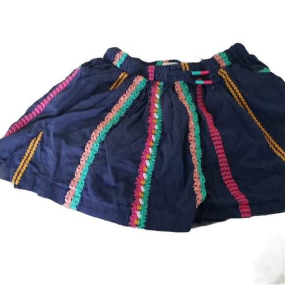 2 FOR $5 SALE Girl's Cat & Jack Navy Embroidered Skirt Size XS (4/5) - Picture 8 of 10